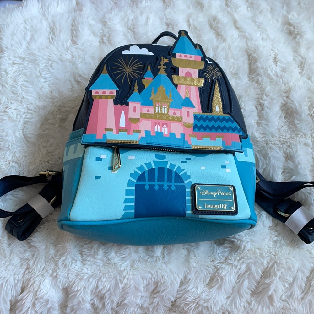 Disneyland Castle Loungefly Backpack